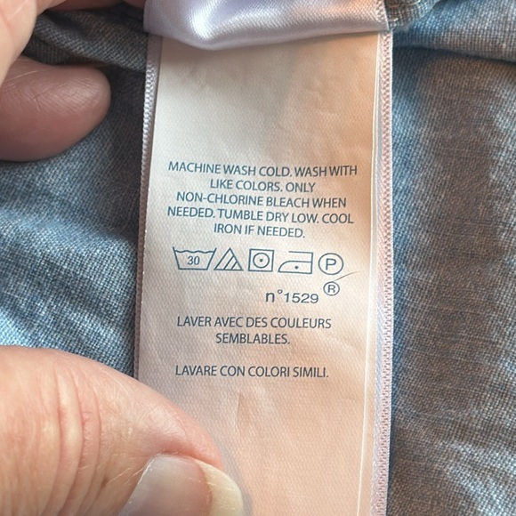 Ralph Lauren Long Sleeve Button Front Cotton Dress Size 12 Month‎ - Picture 9 of 10